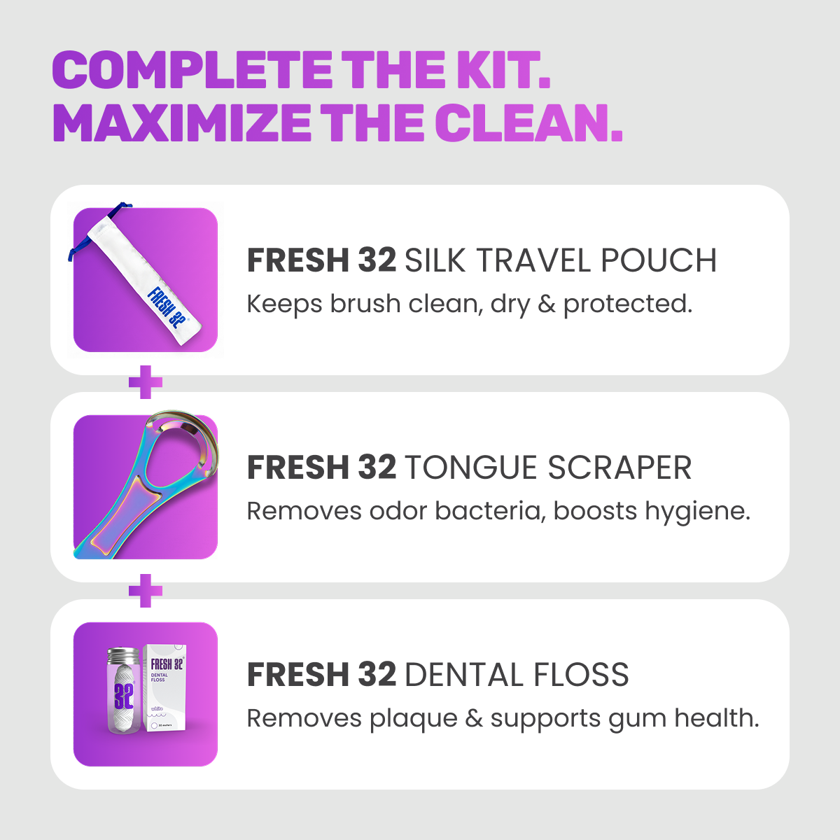 Oral Care Starter Kit – za 1 osebo