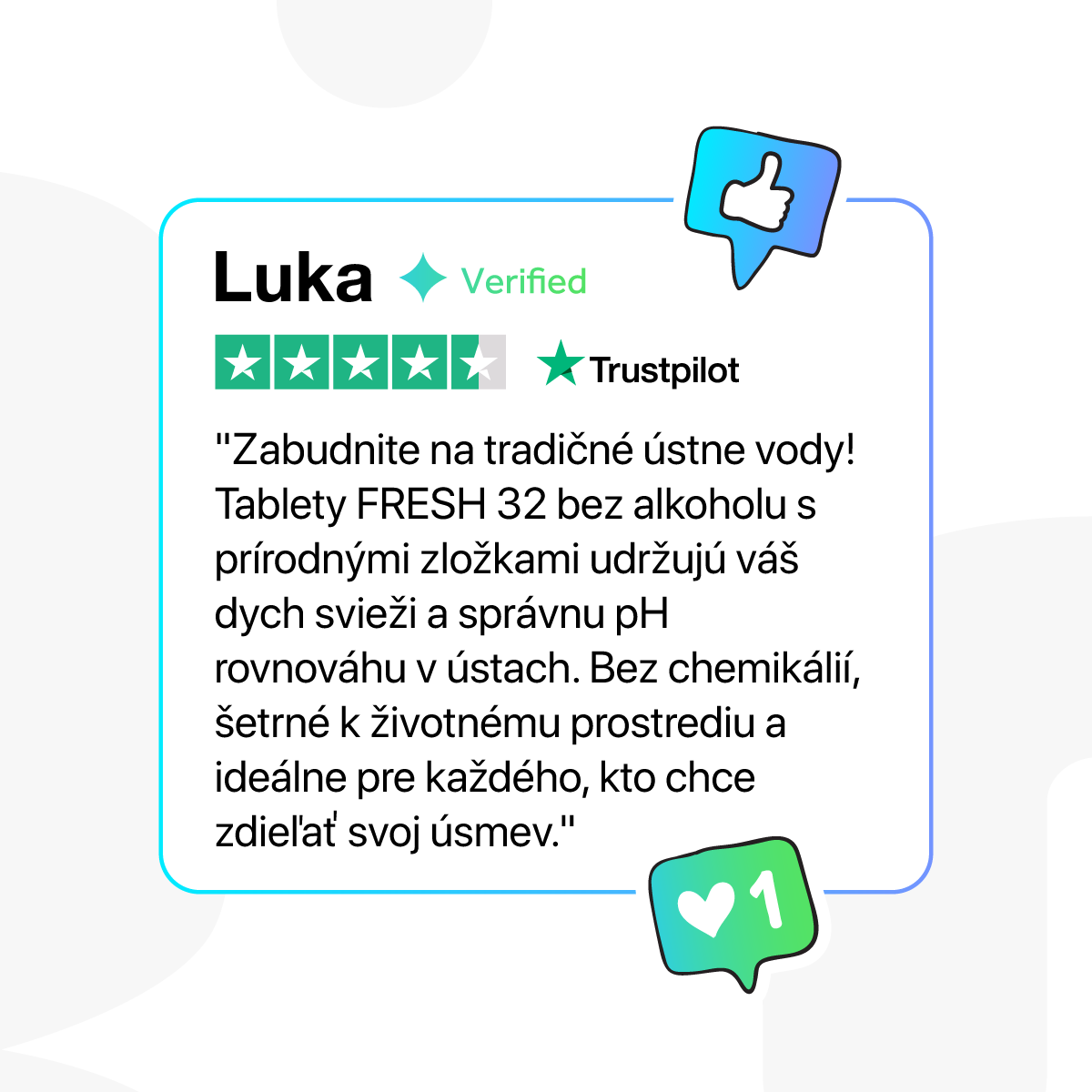 Ustna vodica v tabletkah