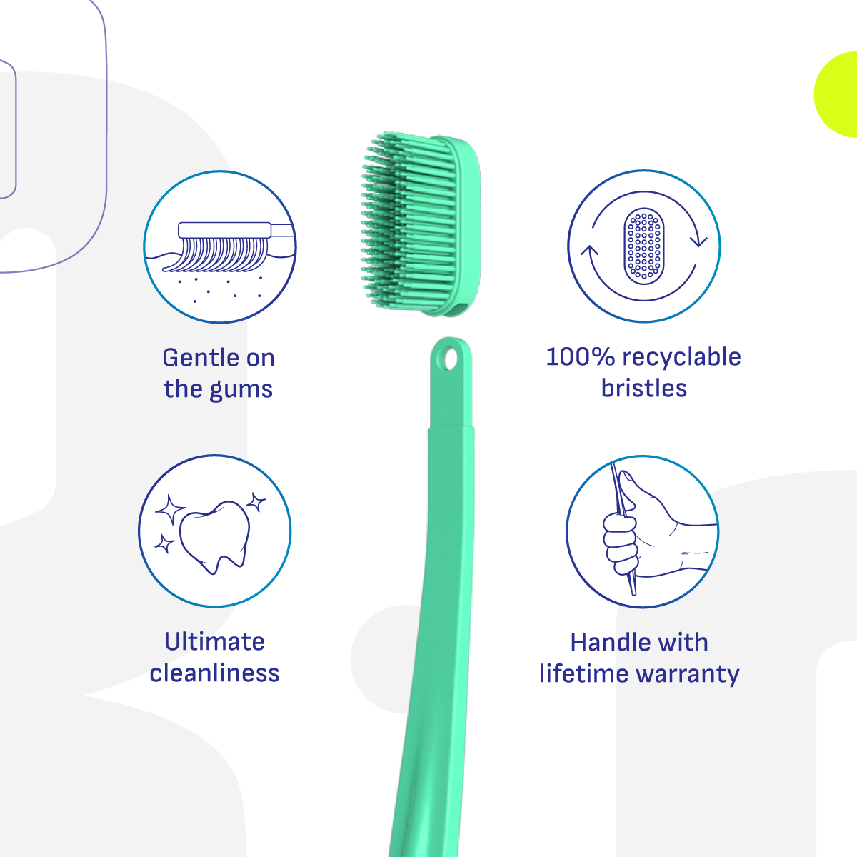 3D Bristle Dynamics™ toothbrush